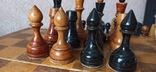 Шахматы старые с песчаным утяжилителем, фото №9