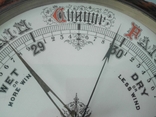 34.5см Английский барометр с термометром XIX века, фото №3