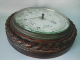 34.5см Английский барометр с термометром XIX века, фото №10
