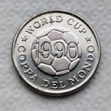 Великобритания, сувенирный жетон "Чемпионат мира 1990, Италия"", фото №2