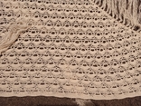 Старовинний в'язаний шарф 1,6 м * 0,75 м, фото №4