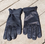 Новые кожаные армейские перчатки охотника, с утеплителем, фото №2