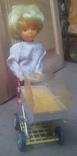 Кукла с коляской,электро-механическая (игрушка "Марите"). СССР, фото №2
