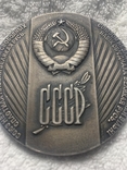 Настольная Медаль Эмаль Посеребрение 325 лет Воссоединение Украины с Россией, фото №7