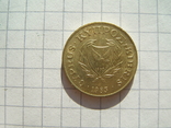 Кипр 2 цент 1983 г. KM#54.1, фото №4