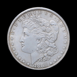 1 Доллар 1886 Морган, США, фото №2