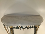 Бронзовый стол с мрамором арт. 0925, фото №13