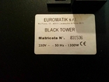 Кофеварка кофемашина Euromatik Black Tower, фото №9