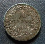 16 скиллингов 1857 серебро Дания, фото №2
