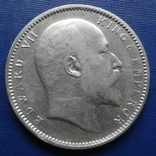 Рупия 1906 Индия серебро, фото №3