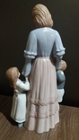 Винтажный фарфор Англии Мама с детьми, фото №8