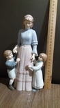 Винтажный фарфор Англии Мама с детьми, фото №10