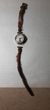 Часы женские золотые Tegra (375 проба) с ремешком, фото №3