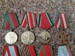 Медали СССР юбилейные 10 штук, фото №3
