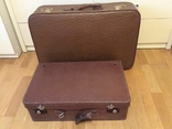 Чемоданы 70-х годов, валіза вінтажна (2 штуки), photo number 2