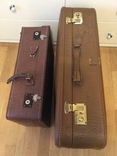 Чемоданы 70-х годов, валіза вінтажна (2 штуки), photo number 5