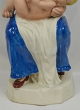 Статуэтка Мама с ребенком на руках. Полонное. Высота 32,5 см, фото №8