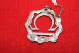 Кулон знак зодиака" Весы" серебро, фото №3
