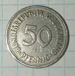 Германия 50 пфеннигов, 1950, фото №2