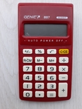 Карманный калькулятор Genie из Германии, numer zdjęcia 2