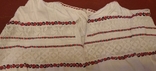  Черниговская сорочка сверху коленкор,низ полотно(выбита белым по белому)., фото №4