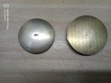 Продам 2 серебрянные пудренницы, фото №3
