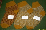 Носки вязанные шерстяные новые. 3 пары. Размер 39, 43 и 45., photo number 3