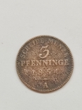 3 пфеннига 1854 год, photo number 2