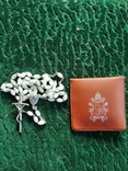 White Rosary with cover - Totus Tuus, фото №3