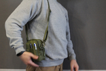 Тактическая универсальная сумка - с ремнём Mini warrior с системой M.O.L.L.E (Олива), photo number 7