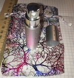 Механический атомайзер (флакон) для парфюма, 5 мл / серебристый + бонус, фото №3