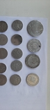 Монеты серебро, лом 25 шт., фото №6