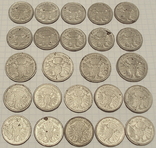 10,20 рублей-не магнитные 1992 г. и 10 рублей 1993 г.-магнитные, фото №8