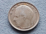 Бельгия 1 франк 1990 года, фото №3