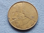 Бельгия 5 франков 1988 года, фото №3