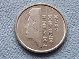 Нидерланды 25 центов 1993 года, фото №3