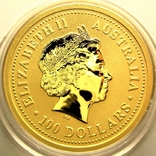 Австралия 100 долларов 2005 г. Год петуха., фото №3