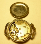 Старинные швейцарские часы с камнями на корпусе, фото №9