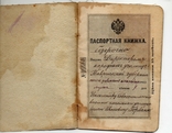 Паспорт . Россия марка Севастополя 1916, фото №2