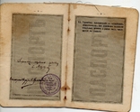 Паспорт . Россия марка Севастополя 1916, фото №6