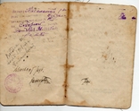 Паспорт . Россия марка Севастополя 1916, фото №8