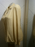 Блуза L шелк винтаж длинный рукав беж нюд Liz Claiborne, фото №4