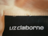 Блуза L шелк винтаж длинный рукав беж нюд Liz Claiborne, фото №8