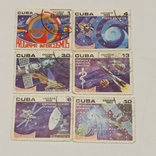 Марки Космос Куба спутники 1980 год, фото №2