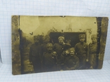 Фото артилеристів на тлі гармати. 3 Лицарі Святого Георгія 4-го ступеня, фото №2