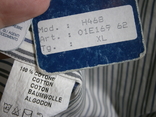 Новая рубашка бренд orian хлопок италия XL, numer zdjęcia 6