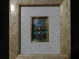 Картина мініатюри сріблом 800 з ручним розписом, фото №2