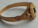 Золотий перстень 19 ст., фото №9