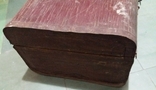 Старый деревянный чемодан начала 1930 г, фото №5