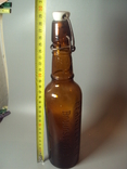 Beer bottle pfandflasche braunschweig dortmunder union bier with porcelain stopper 0.5 l, photo number 3